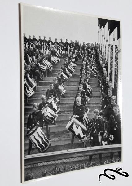 عکس اورجینال تبلیغاتی چاپ آلمان نازی و رایش سوم دوره هیتلر