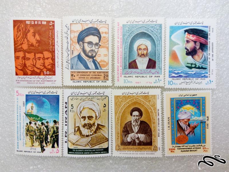 8 عدد تمبر زیبا و مختلف جمهوری (50)4