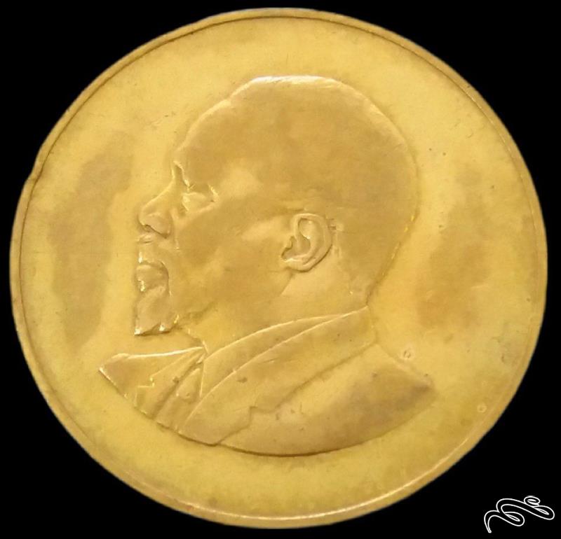 10 شیلینگ درشت و کمیاب 1966 کنیا  (گالری بخشایش)
