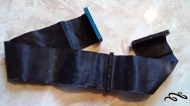 کابل IDE هارد رایتر 3 سوکت قدیمی 45 سانت در حد نو (ک 19)(ب 6)13