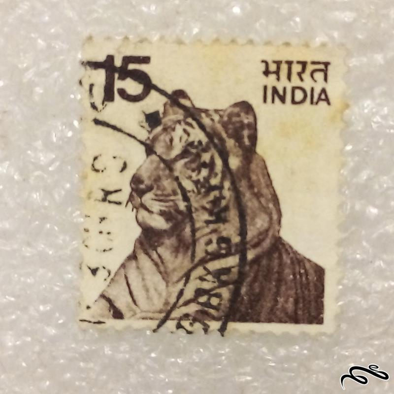 تمبر باارزش قدیمی کلاسیک هند . باطله (96)2