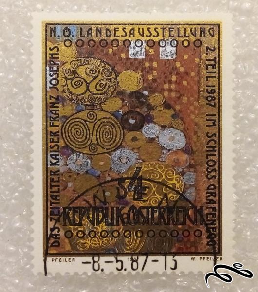 تمبر باارزش قدیمی 1987 اتریش (98)2