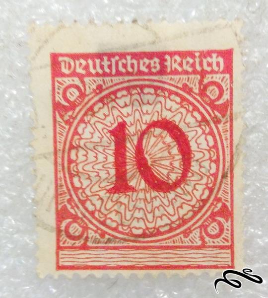 تمبر قدیمی زیبا و ارزشمند المان رایش باطله (97)9