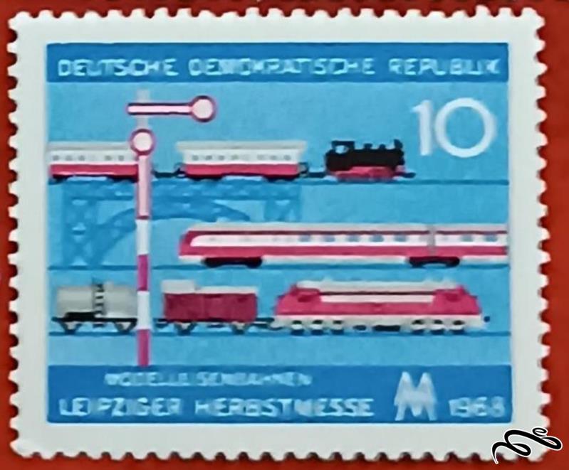 تمبر زیبای باارزش ۱۹۶۸ المان DDR / قدیمی  (۹۲)۴
