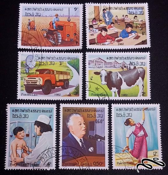 هفتمین سالگرد جمهوری خلق / لائوس 1982