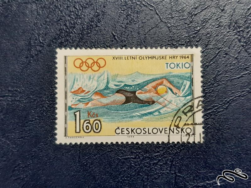 تمبر  چکسلواکی - 1964 - المپیک توکیو