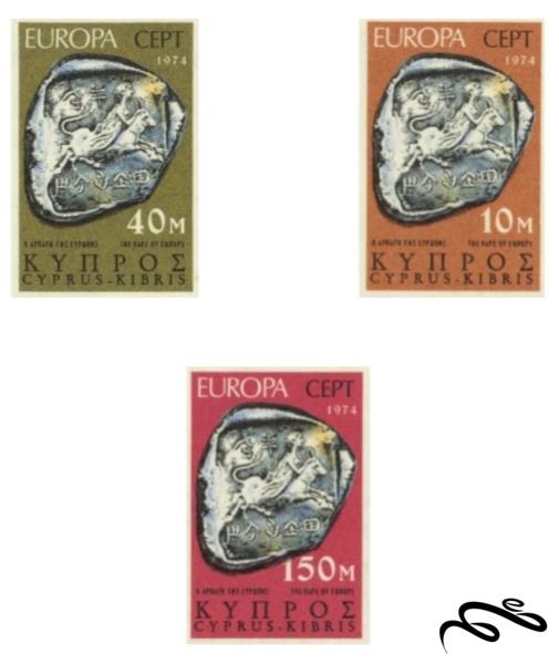 اروپا سپت - مجسمه ها / قبرس 1974