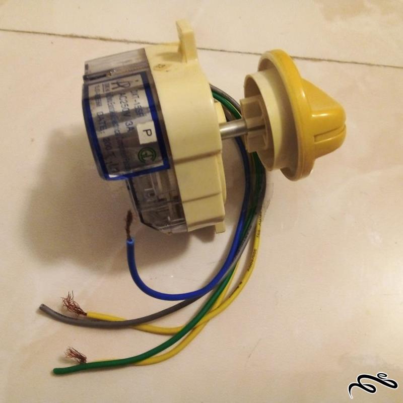 تایمر 5 سیم احتمالا لباسشویی کمیاب قدیمی (ک 11)S N
