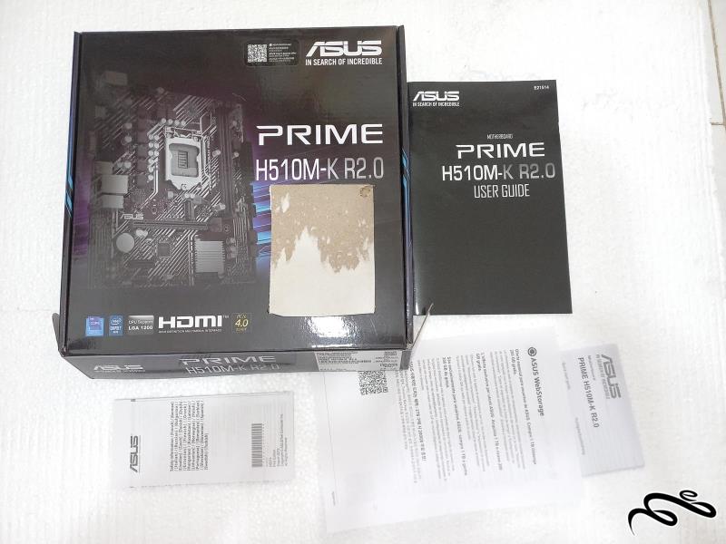 کارتن و دفترچه Asus H510M-K R2.0