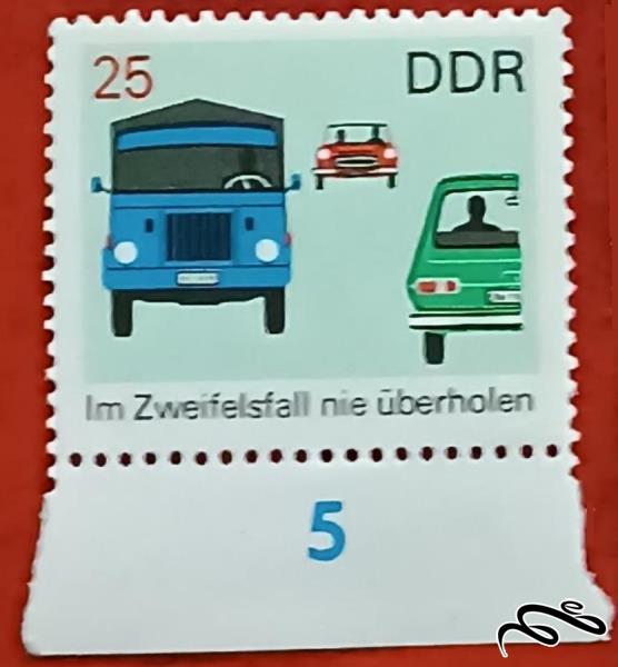 تمبر زیبای باارزش 1986 المان DDR / قدیمی  (92)4