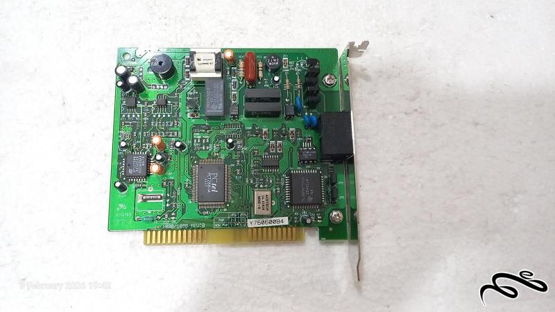 فکس مودم قدیمی پورت ISA نو آکبند