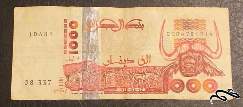 تک اسکناس 1000 دینار الجزایر