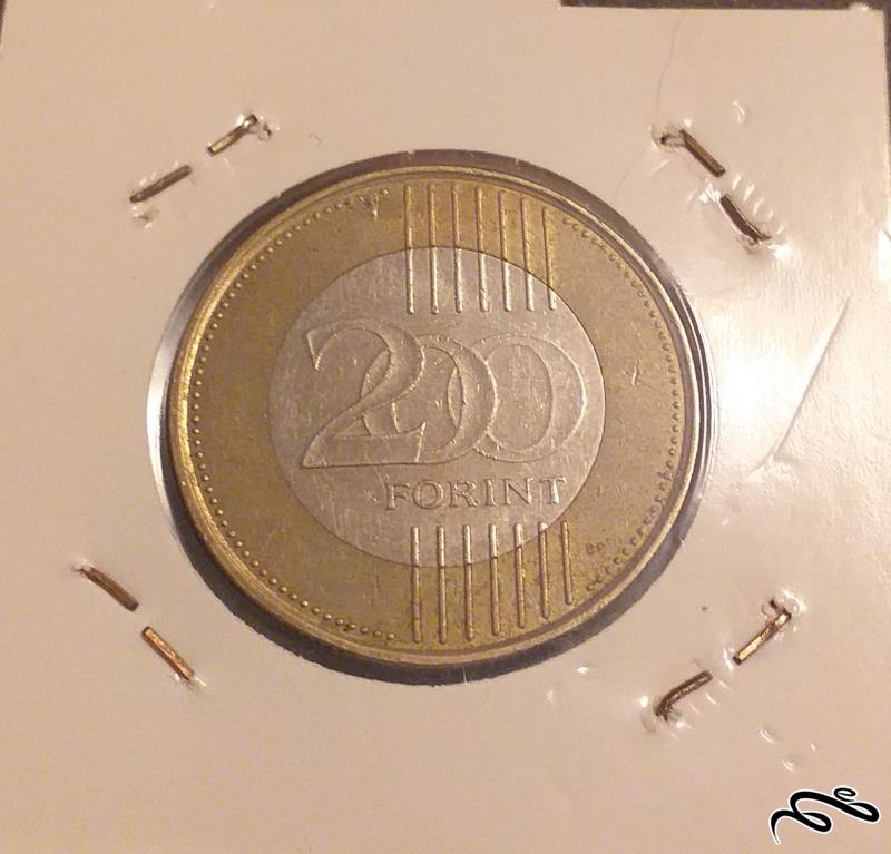سکه 200 فورینت مجارستان 2011