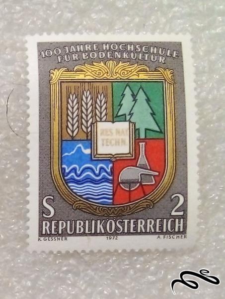تمبر باارزش کلاسیک قدیمی ۱۹۷۲ اطریش (۹۵)۰