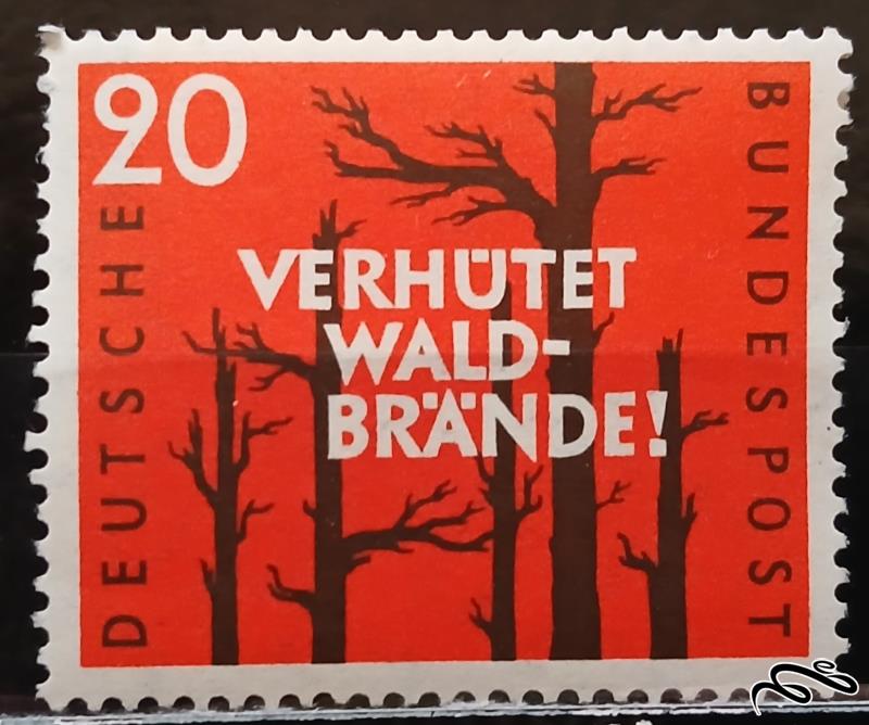جنگل سوخته burned out forest / المان 1958