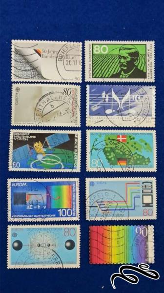 10 تمبر آلمان ( کد 31 )