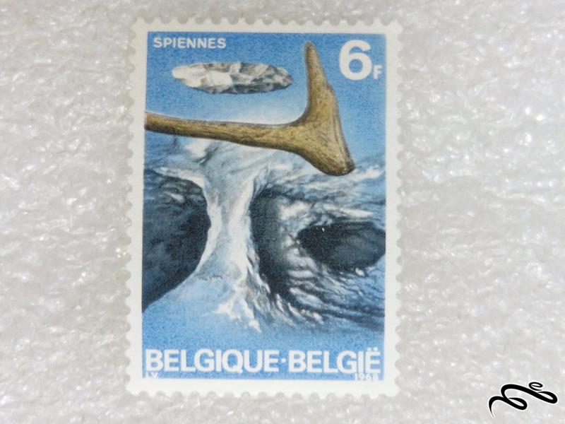 تمبر یادگاری قدیمی و ارزشمند بلژیک (۹۸)۶+