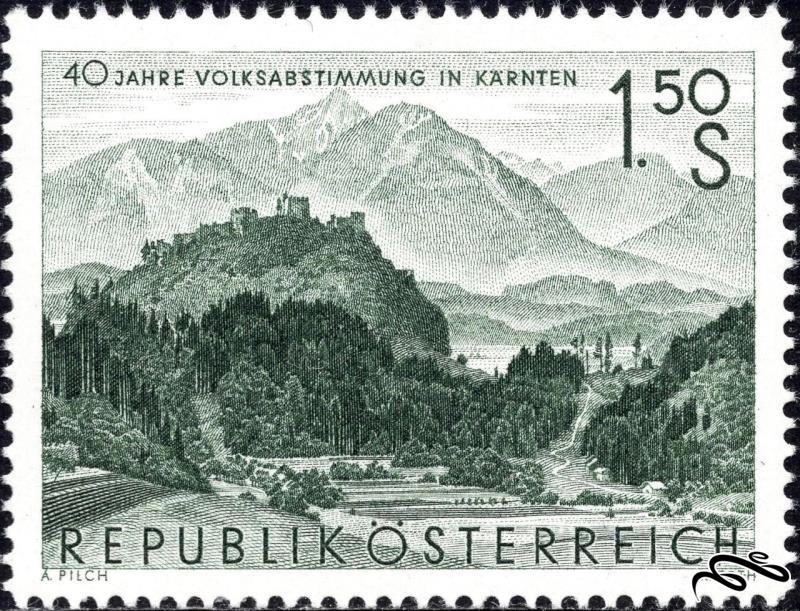 تمبر زیبای کلاسیک ۱۹۶۰ باارزش EUROPA Stamps اتریش (۹۴)۴