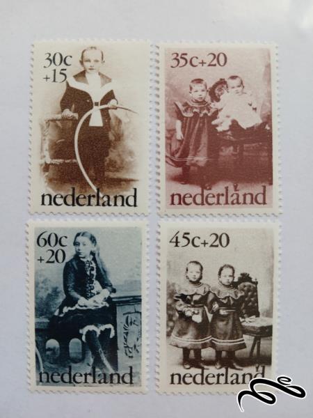 هلند ۱۹۷۴ سری تمبر کودکان //  تغییر قیمت