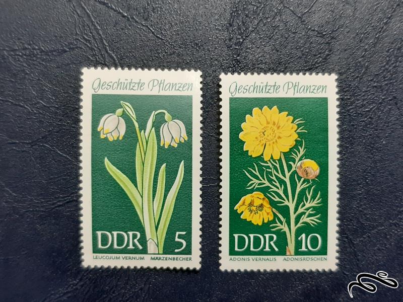 سری تمبر های گل ها - آلمان
