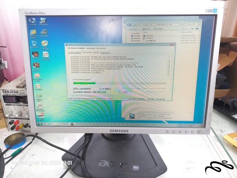 مانیتور Samsung 920NW توضیح دارد