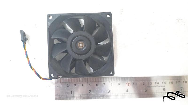 فن 8x8 سانتی متری چهار سیم پرقدرت