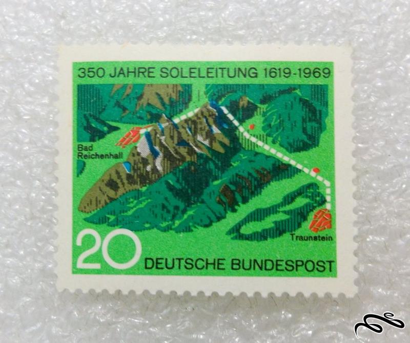 تمبر ارزشمند ۱۹۶۹ فدرال آلمان (۹۹)۳ F