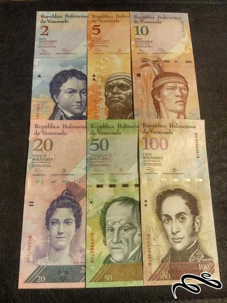 فول ست تک کامل بانکی سری اول   بولیوار ونزوئلا 2007_2014