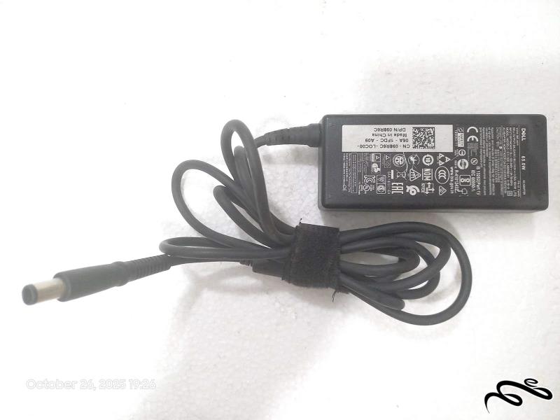 شارژر لپ تاپ دل 19/5 ولت 3/34 آمپر 65 وات