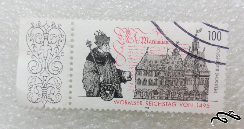تمبر قدیمی و زیبای 1995 خارجی.آلمان (99)6