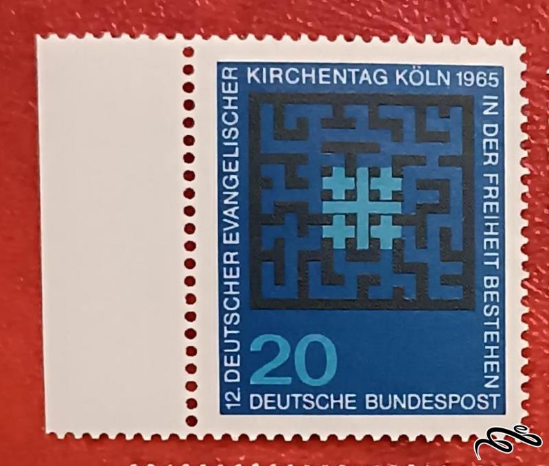 تمبر باارزش قدیمی ۱۹۶۵ المان (۹۳)۵