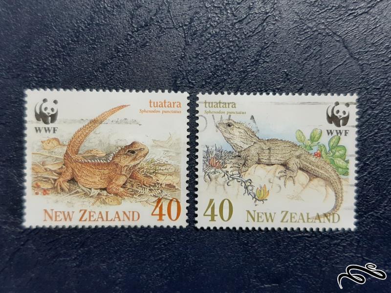 سری تمبرهای نیوزلند - سری 1