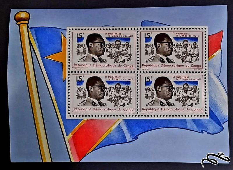 دیکتاتور موبوتو / کنگو 1966