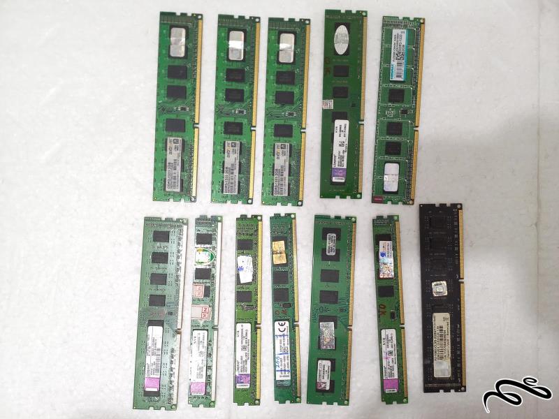 انواع رم 2 گیگابایت DDR3 باس 1333