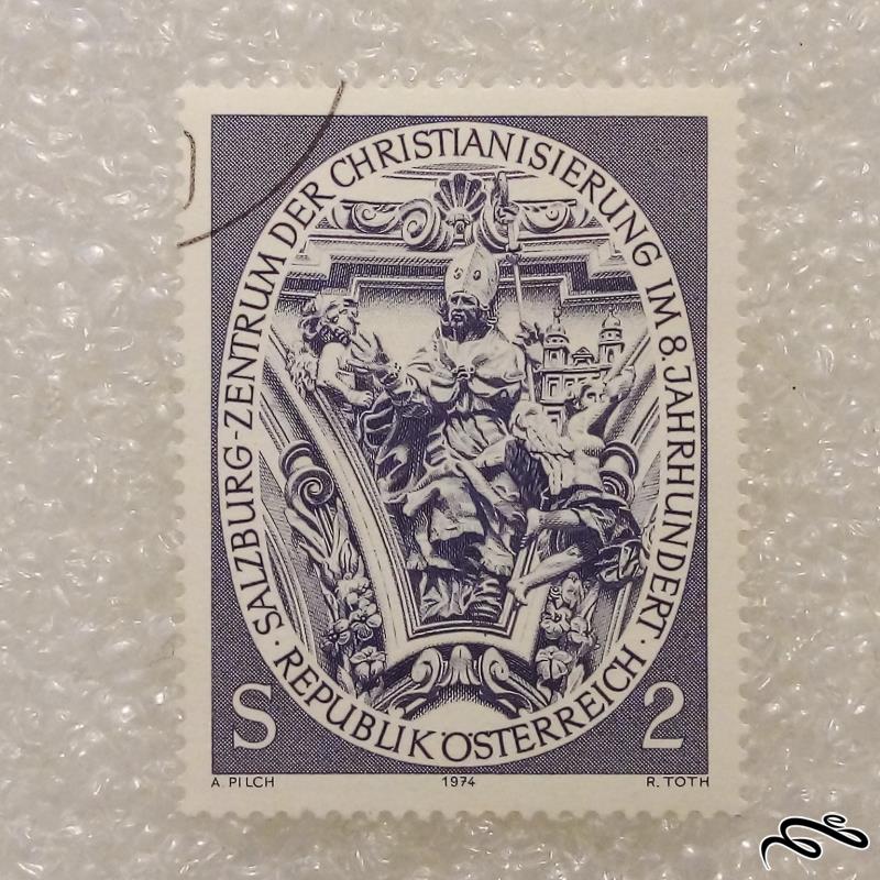 تمبر باارزش قدیمی 1974 اتریش (99)0