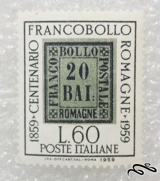 تمبر ارزشمند قدیمی ۱۹۵۹ ایتالیا (۹۸)۴ F