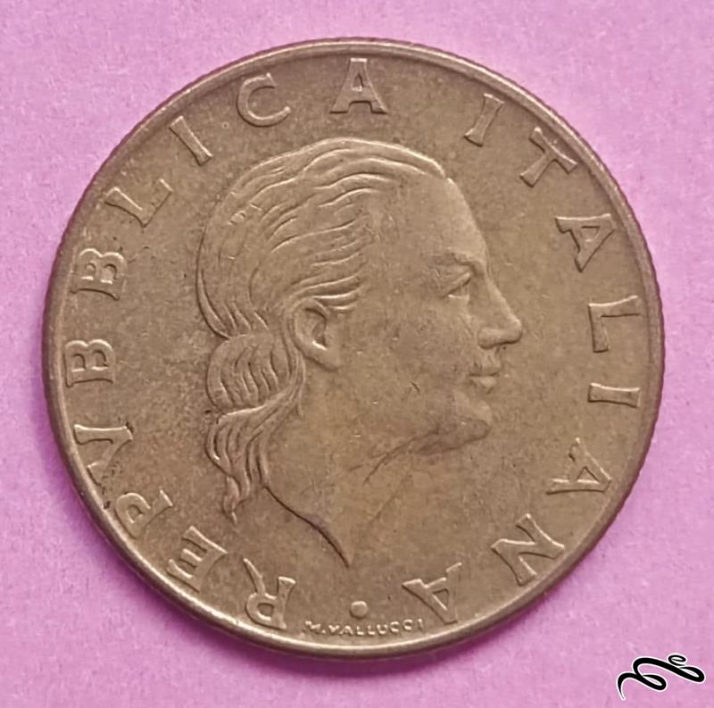 سکه قدیمی 200لیره ایتالیا 1978