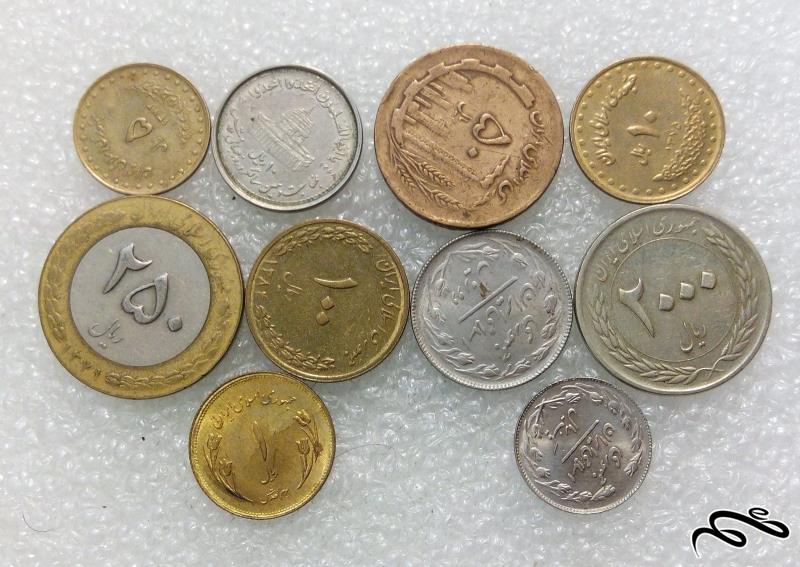 ۱۰ سکه ارزشمند مختلف جمهوری با کیفیت (۴)۴۳۴
