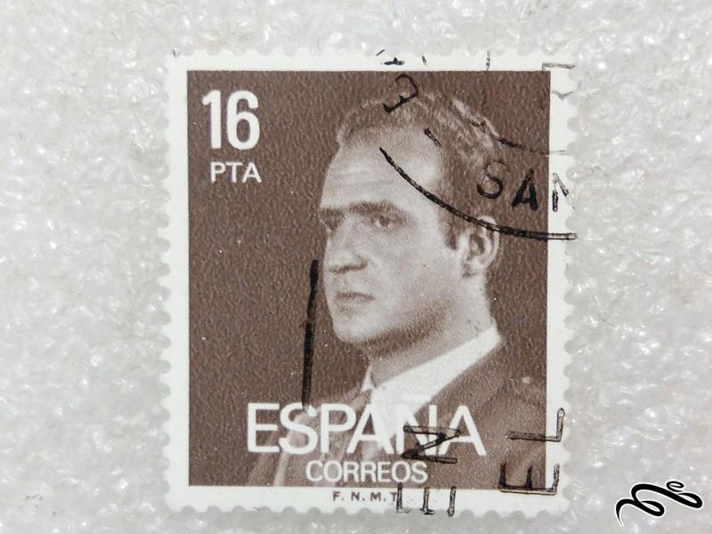 تمبر قدیمی و ارزشمند اسپانیا.باطله (97)8