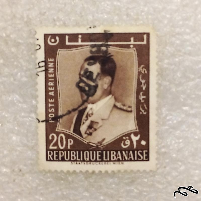 تمبر زیبا و ارزشمند قدیمی لبنان (96)0
