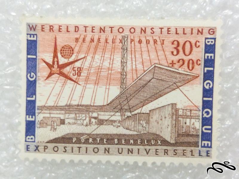 تمبر زیبا، قدیمی و ارزشمند کشور بلژیک (98)4