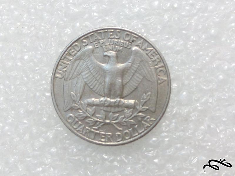 سکه ارزشمند و زیبای کوارتر دلار 1987 امریکا (3)308