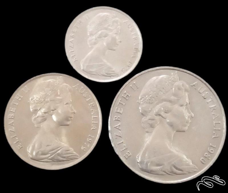 ست 3 عددی استرالیا تاج‌کوتاه (گالری بخشایش)