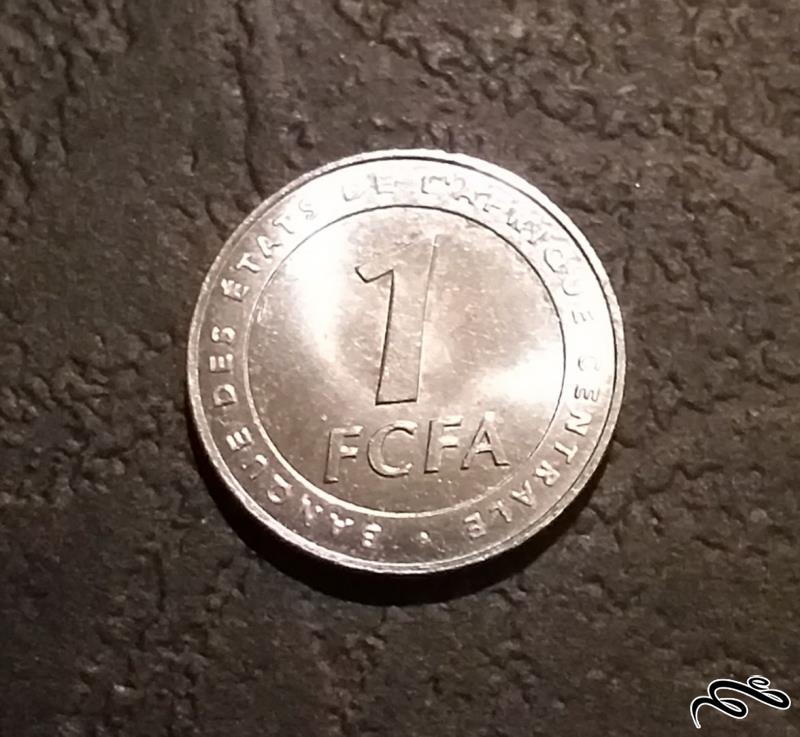 سکه 1 فرانک آفریقای مرکزی 2006