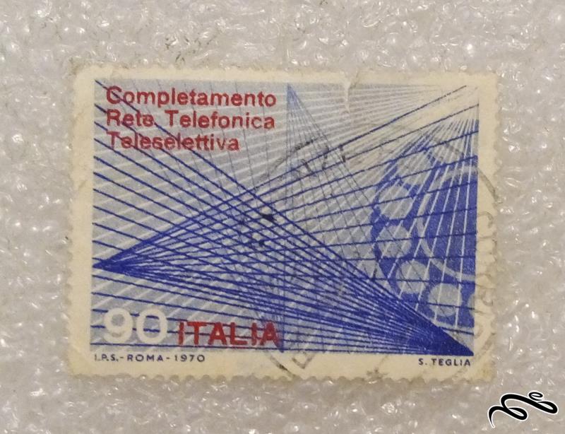تمبر زیبا و ارزشمند ایتالیا . باطله (96)4