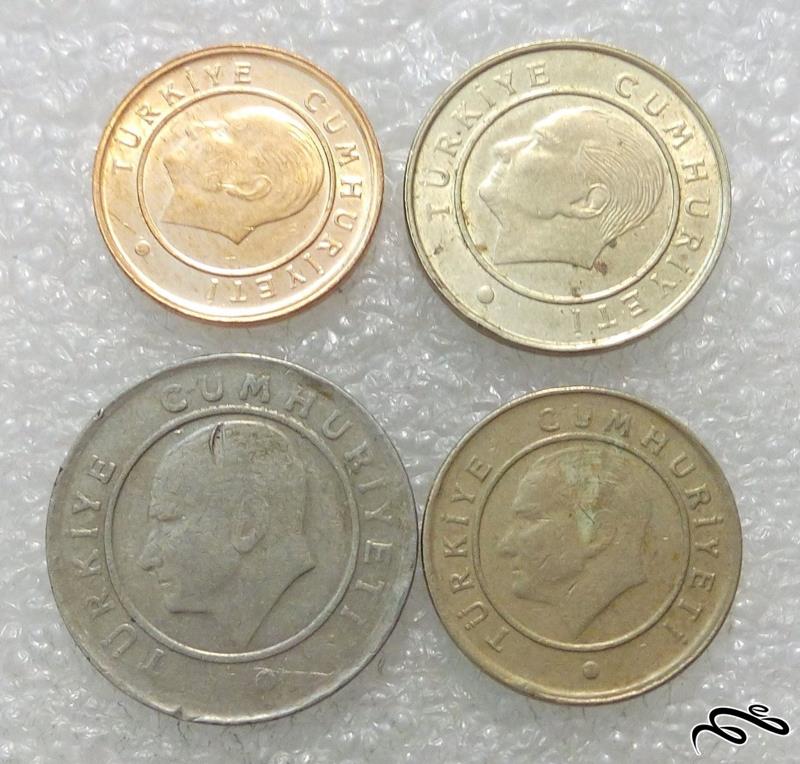4 سکه ارزشمند خارجی.ترکیه (01)168 F