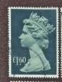 تمبر زیبای باارزش انگلیس . ملکه . باطله (94)1