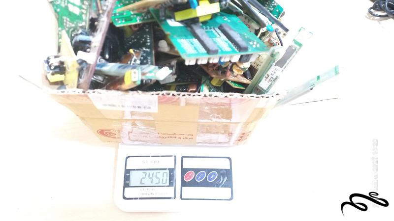 2.45 کیلوگرم انواع برد آداپتور معیوب جهت بازیافت