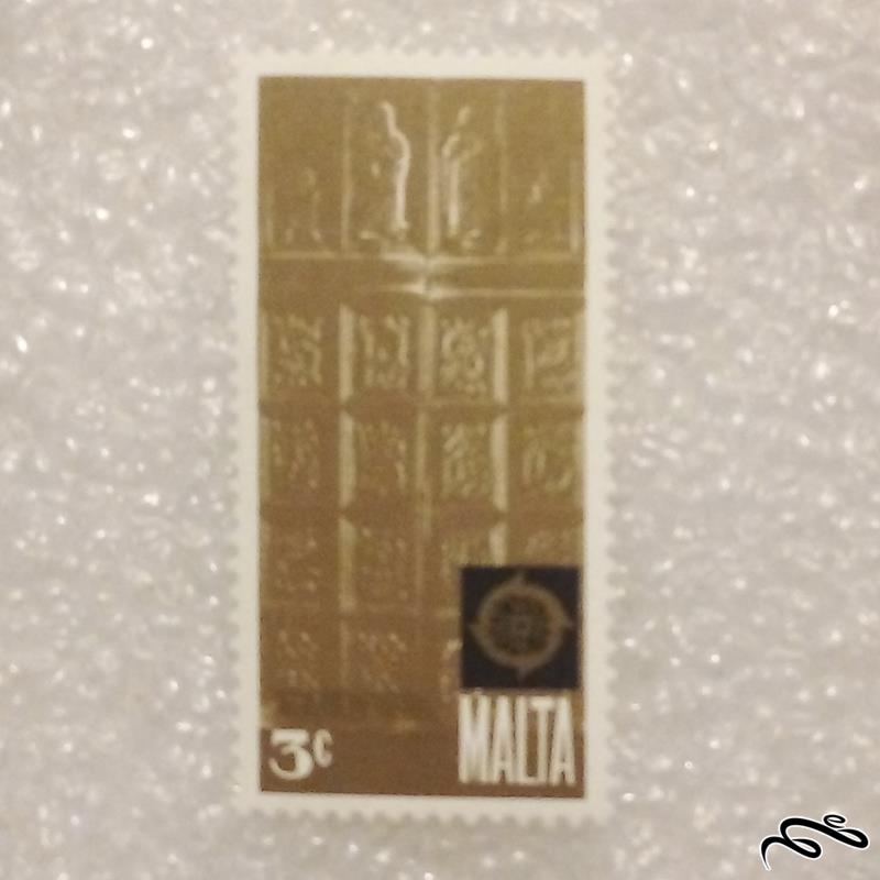 تمبر زیبای باارزش قدیمی مالتا در حد نو (95)4