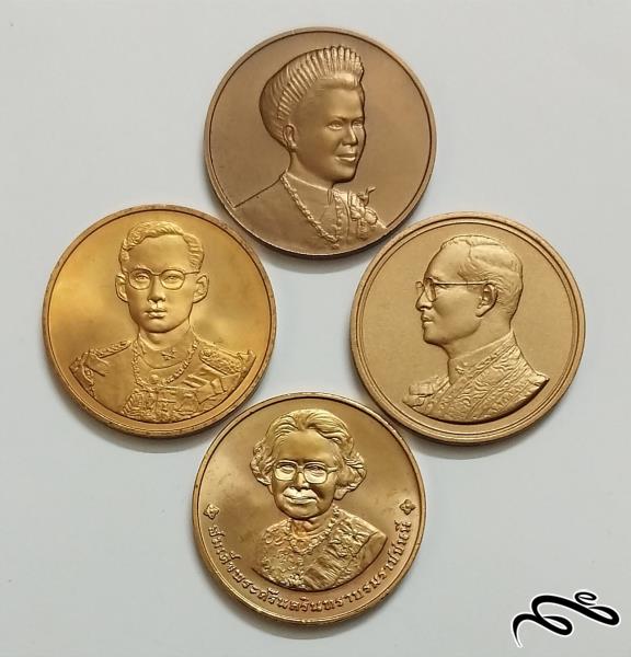 ست سکه های خاندان سلطنتی تایلند